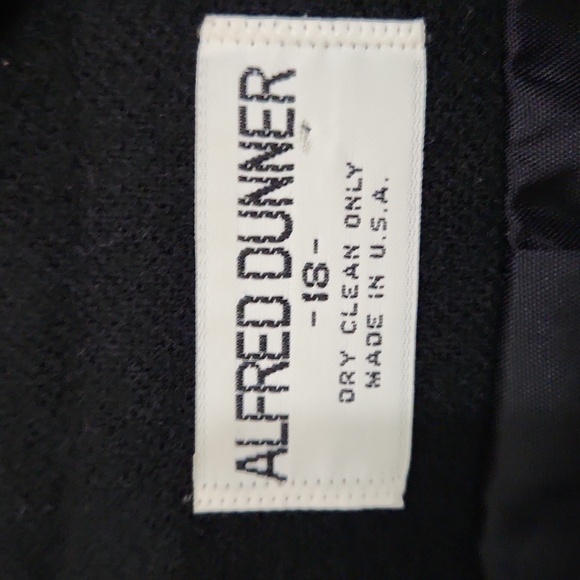 100% Wool Blazer Vintage Royal Button Alfred Dunnner Luxury Office Elegant - Picture 9 of 10